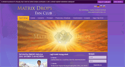 Desktop Screenshot of matrixdropsfanclub.com